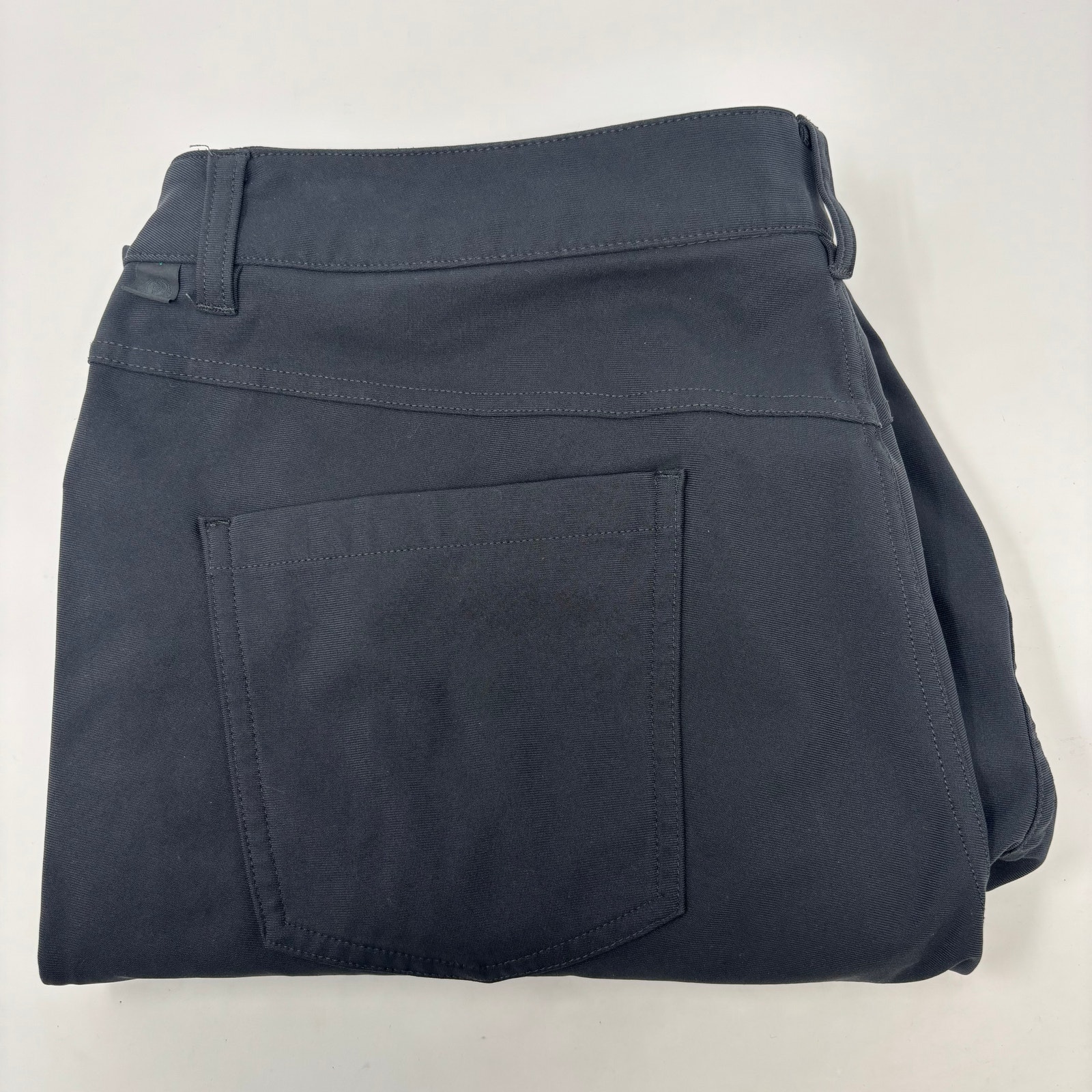 Lululemon Mens 36x31 Five Pocket Design Dark Gray Cotton Blend Abc Pants